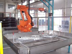 robot waterjet